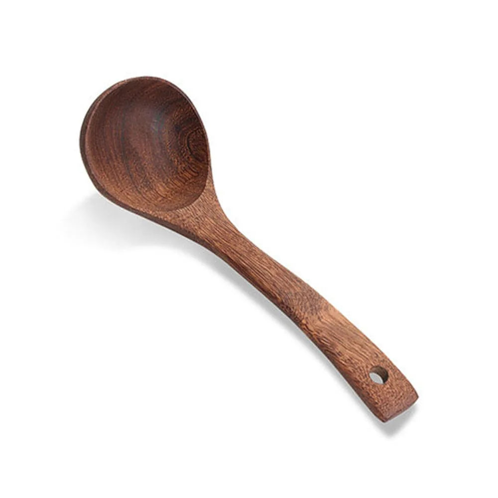 Long Handle Wooden Kitchenware Set