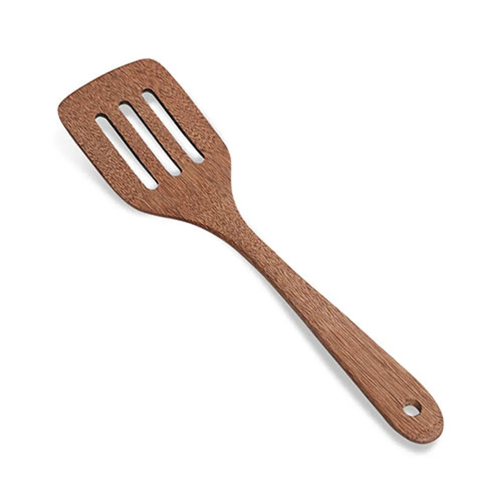 Long Handle Wooden Kitchenware Set