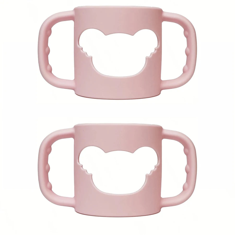 2PCS/1PC Soft Silicone Baby Bottle Handle – Fits Standard & Wide-Neck Bottles