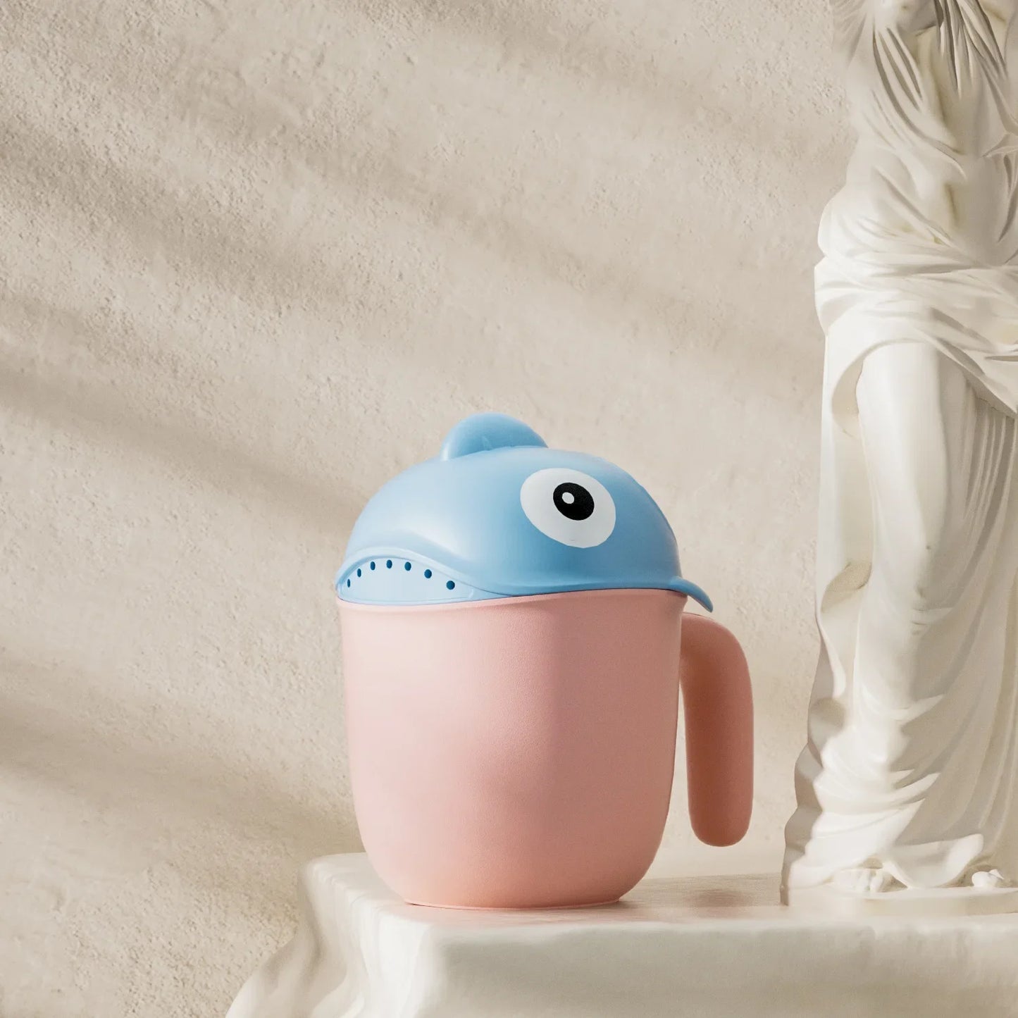 Shark Cute Baby Bath Shower Head Rinse Cup Cartoon
