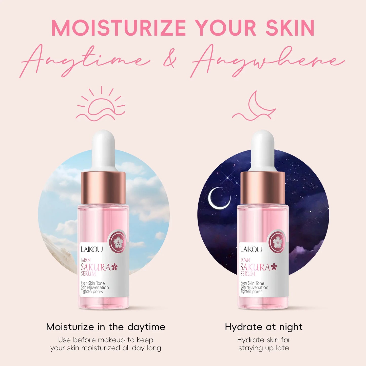 Cherry Blossom Cream Facial Essence Extract