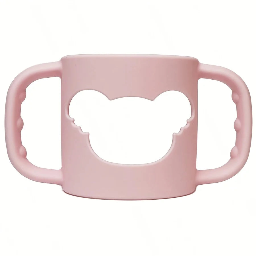 2PCS/1PC Soft Silicone Baby Bottle Handle – Fits Standard & Wide-Neck Bottles