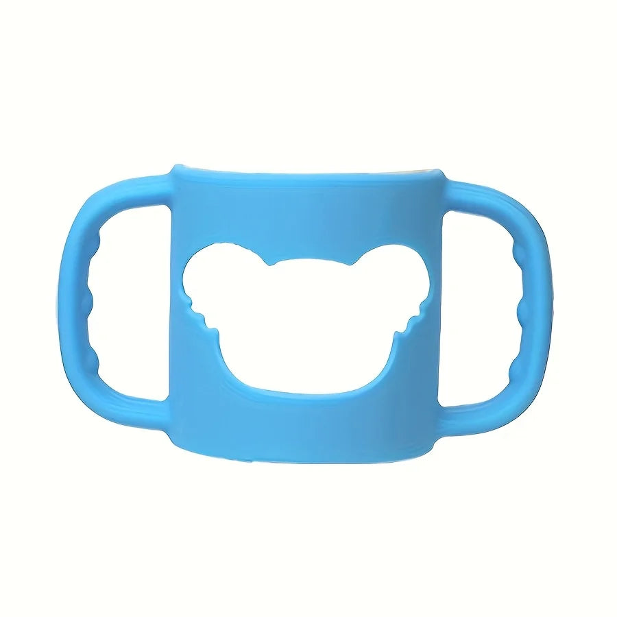 2PCS/1PC Soft Silicone Baby Bottle Handle – Fits Standard & Wide-Neck Bottles