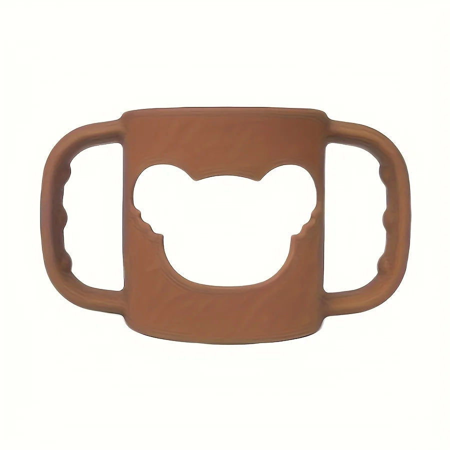 2PCS/1PC Soft Silicone Baby Bottle Handle – Fits Standard & Wide-Neck Bottles