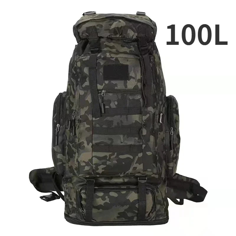80L/100L Mountaineering Tactical Climb Backpacks