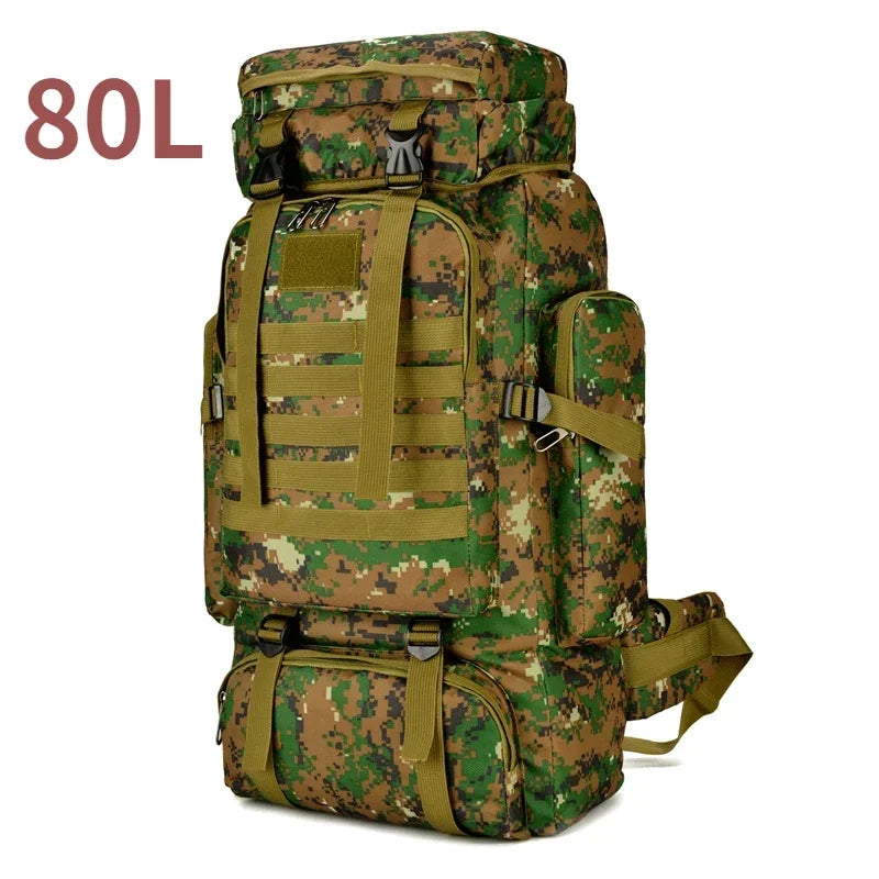 80L/100L Mountaineering Tactical Climb Backpacks