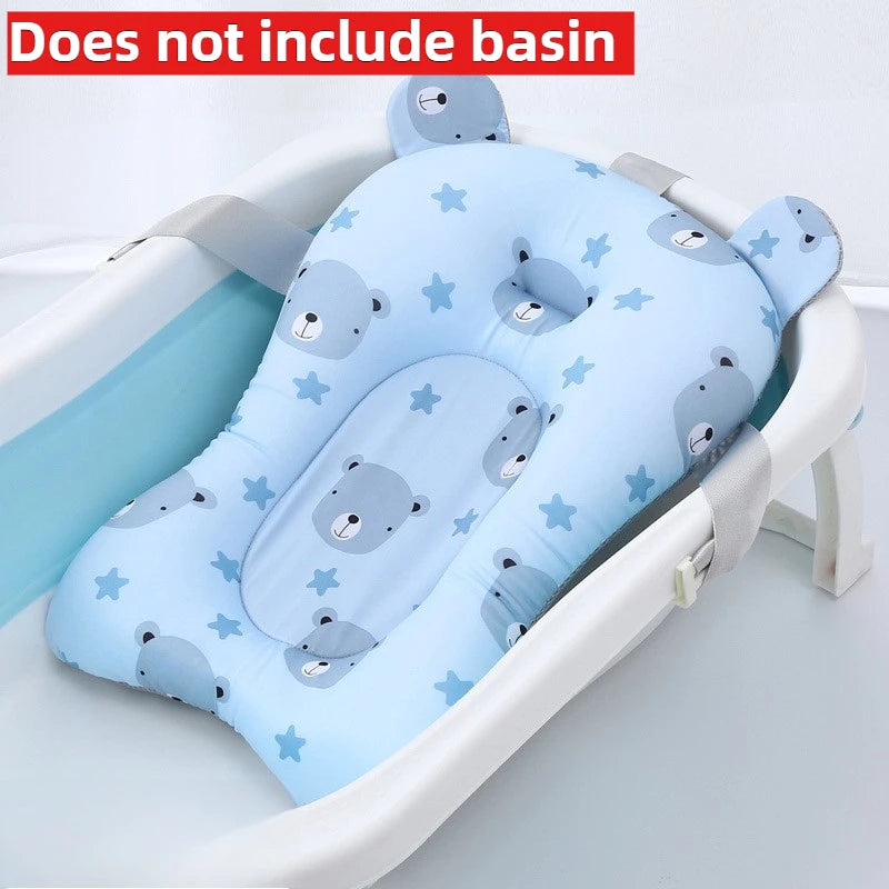 Newborn Baby Bath Net Bathtub Sponge Suspended Lying Down