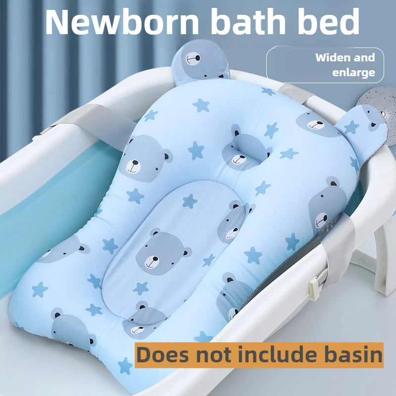 Newborn Baby Bath Net Bathtub Sponge Suspended Lying Down