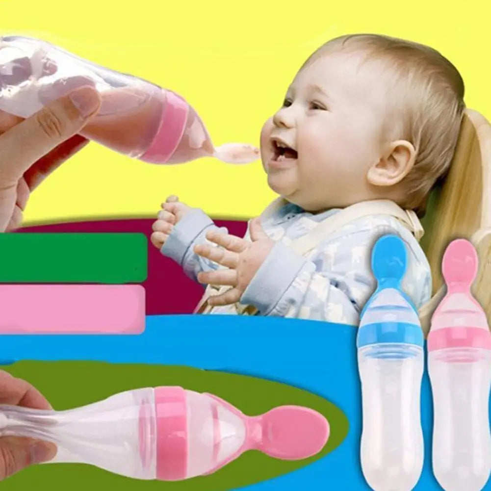 Baby Spoon Bottle Feeder Dropper