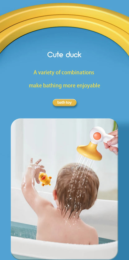 2 Styles Cute Water Bath Duck Shower