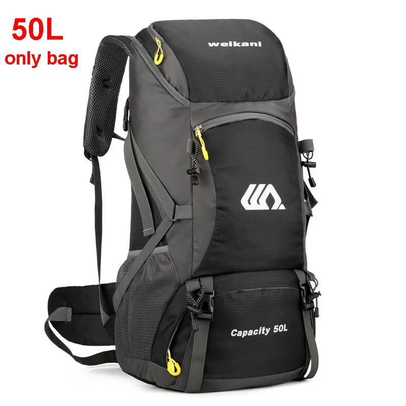 50L Travel Backpack Men Large Hiking & Camping Bag