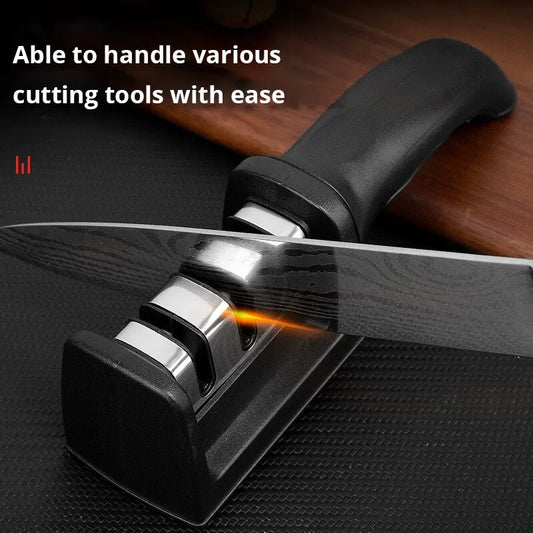 Three Segment Kitchen Knife Sharpener