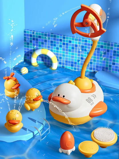 2 Styles Cute Water Bath Duck Shower