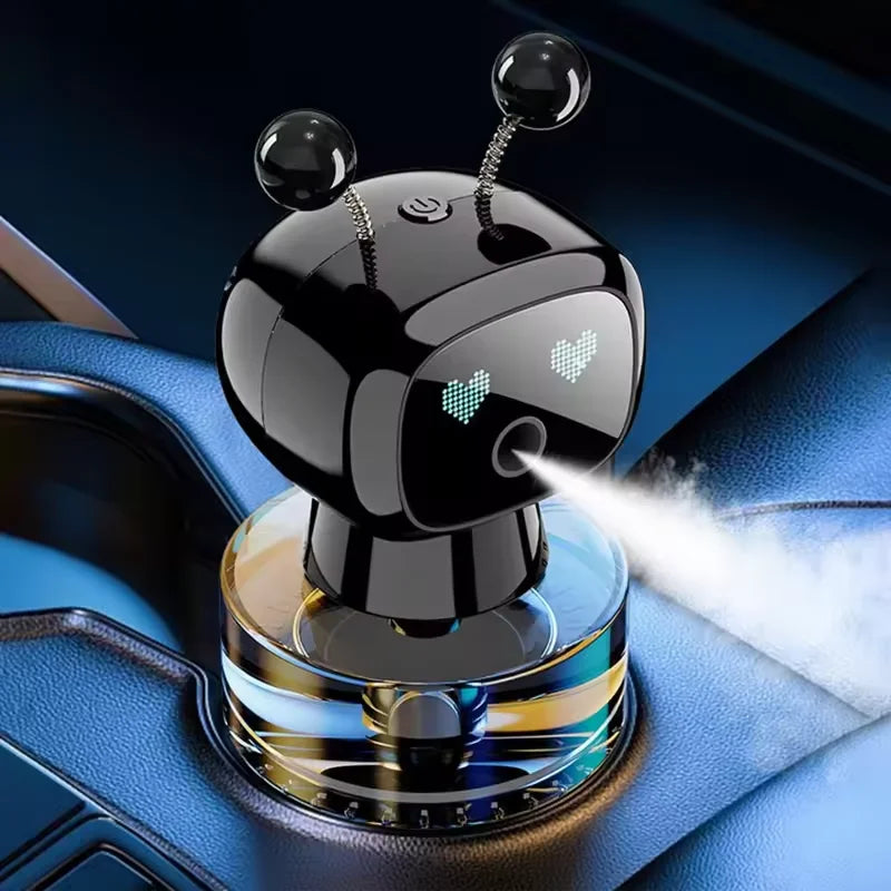Smart Car Air Freshener AI Rechargeable Car Aroma Diffuser
