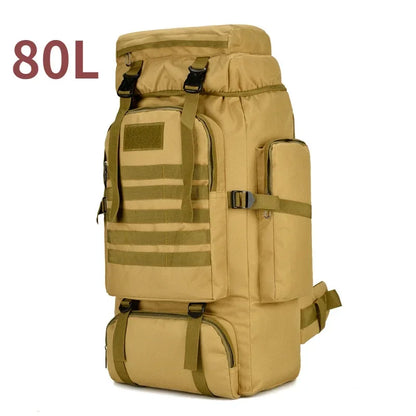 80L/100L  Mountaineering Tactical Climb  Backpacks
