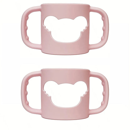 2PCS/1PC Soft Silicone Baby Bottle Handle – Fits Standard & Wide-Neck Bottles