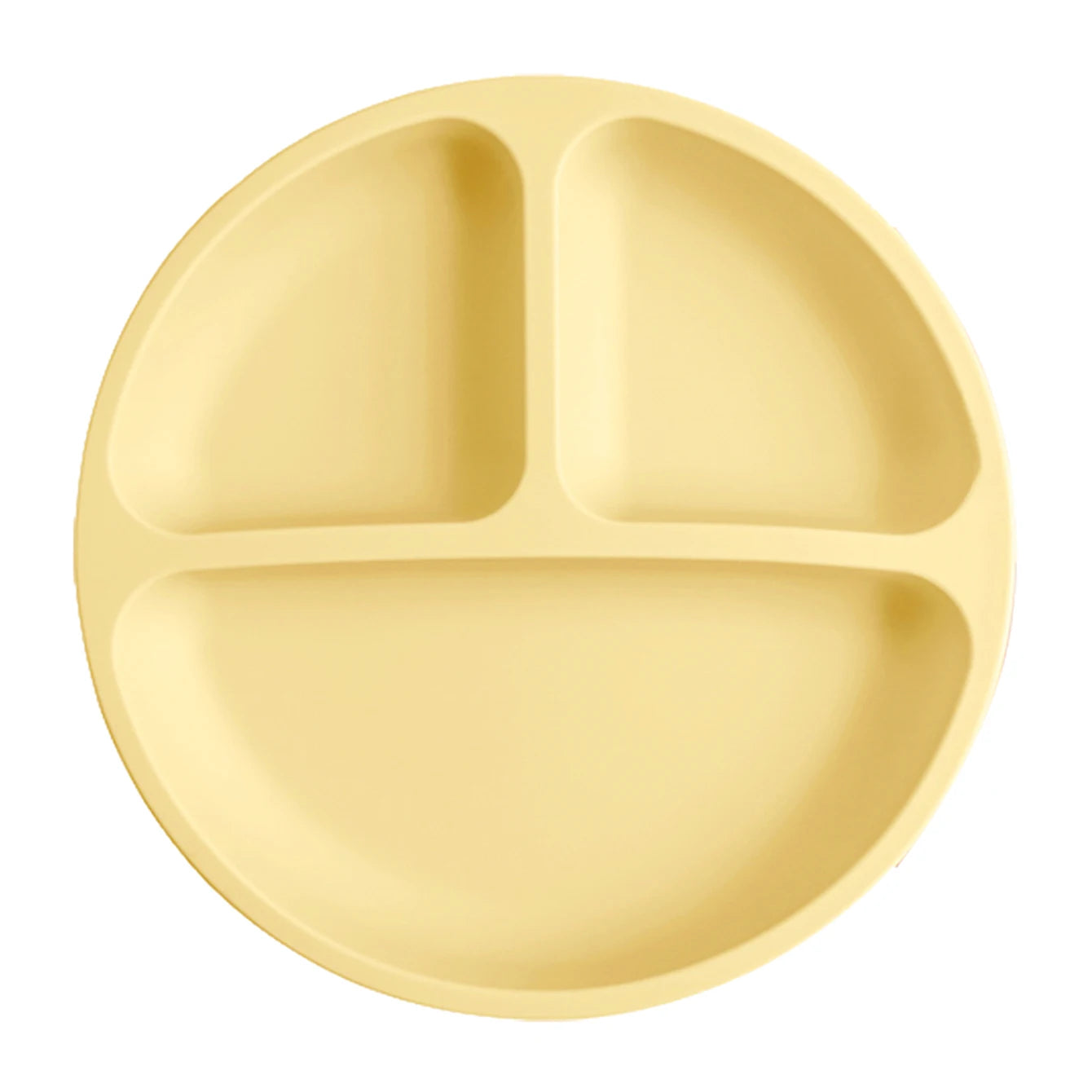 1PC Silicone Suction Baby Plate – BPA-Free Toddler Training Tableware