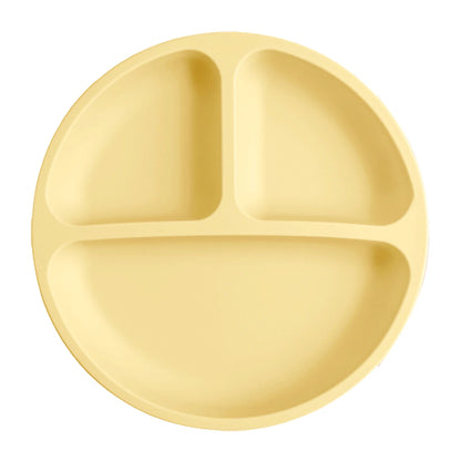 1PC Silicone Suction Baby Plate – BPA-Free Toddler Training Tableware