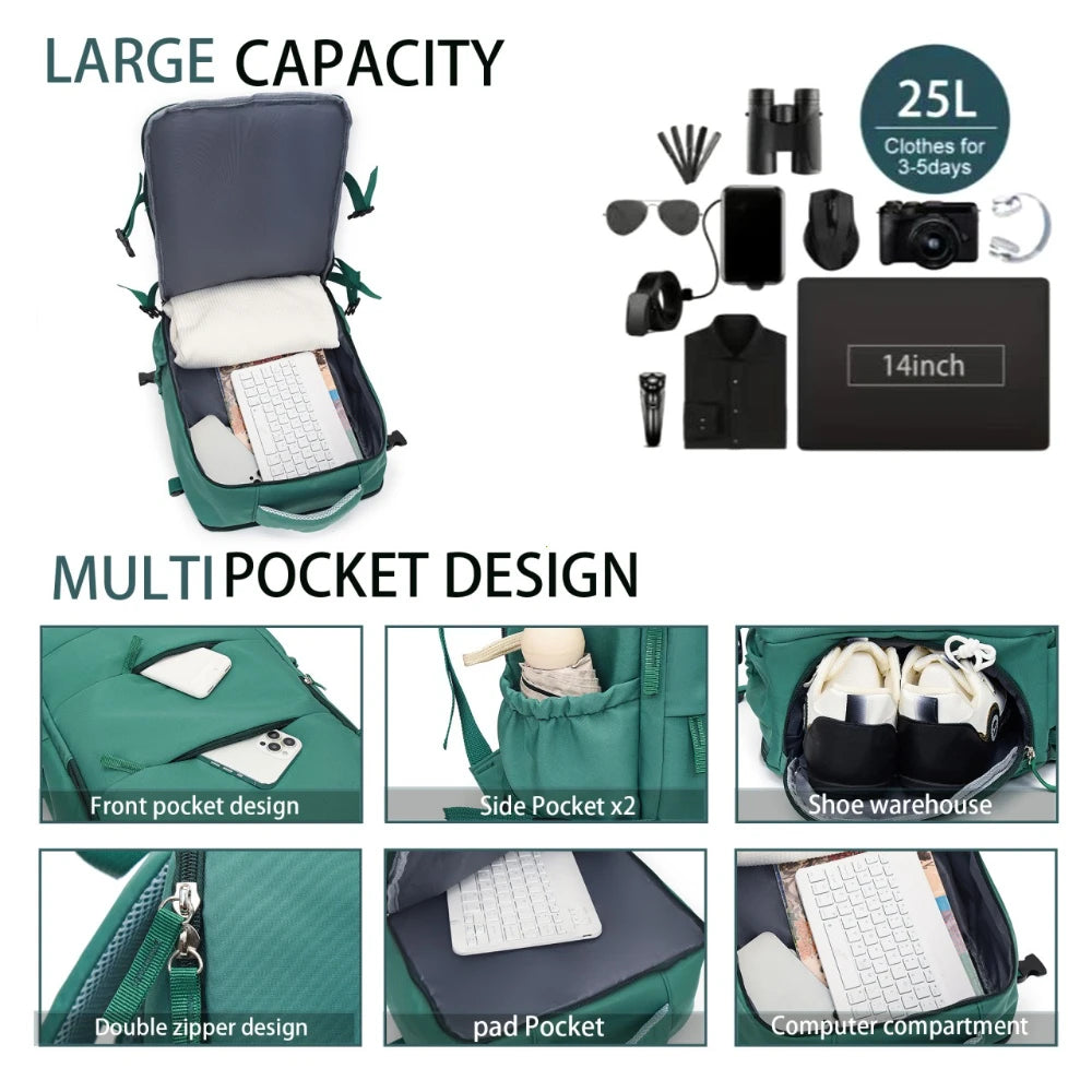 Couples Leisure Lightweight Travel Backpack