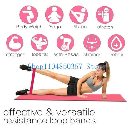 5asd 10/15/20/30/40lbs Fitness Resistance Bands Fitness Bands