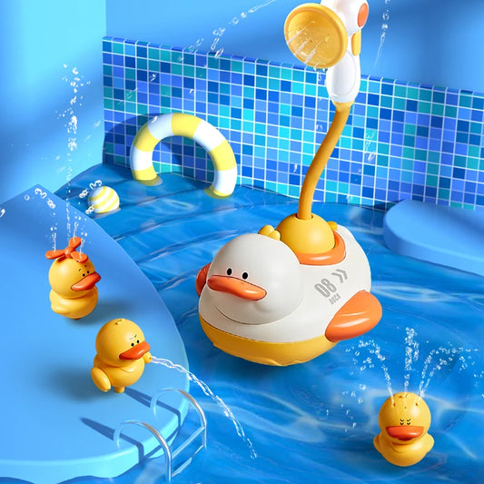 2 Styles Cute Water Bath Duck Shower