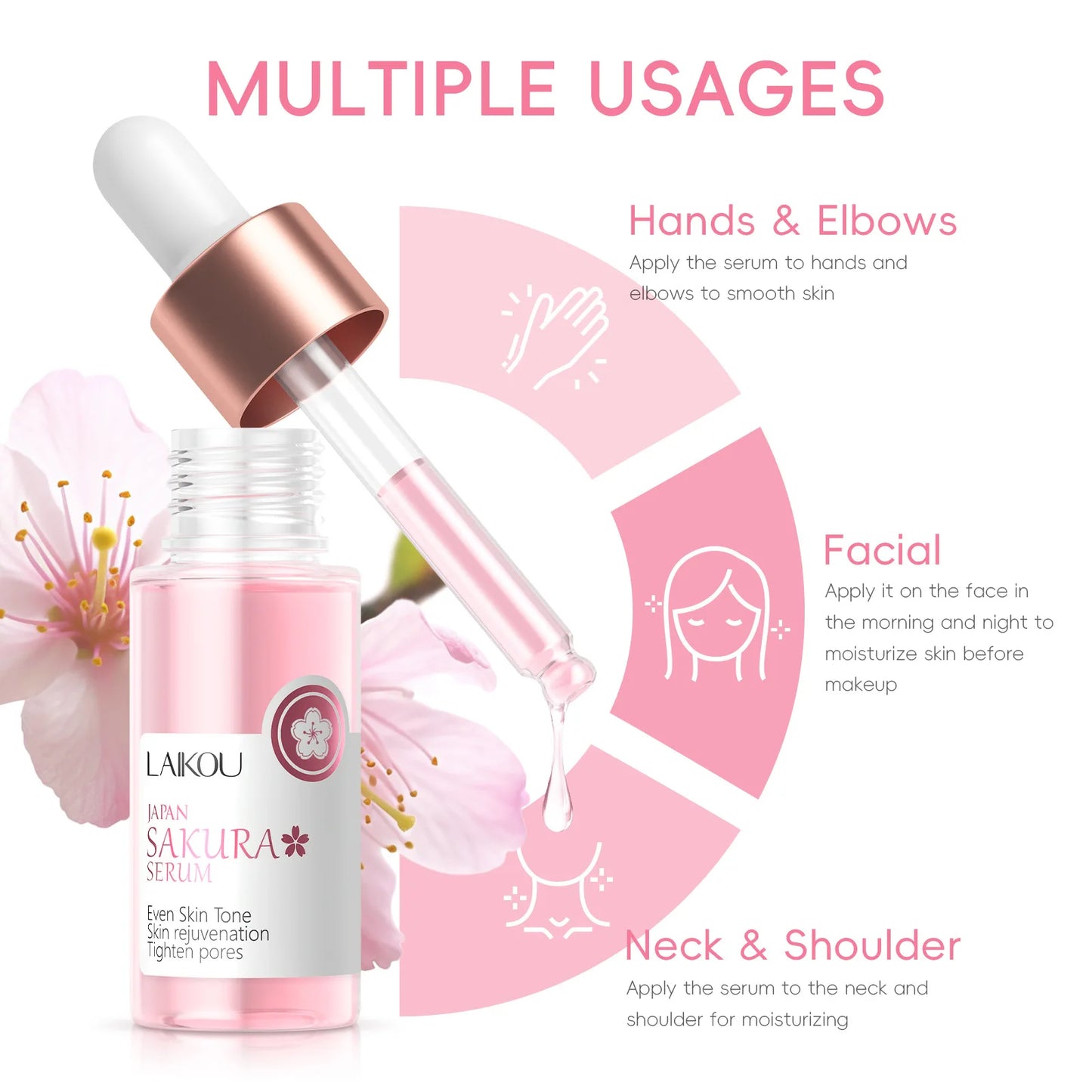 Cherry Blossom Cream Facial Essence Extract