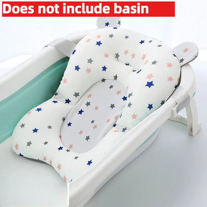 Newborn Baby Bath Net Bathtub Sponge Suspended Lying Down