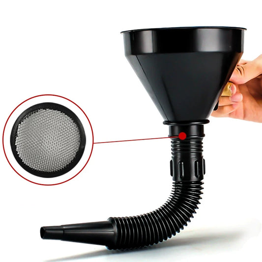 Universal Telescopic Foldable Oil Funnel – Universal Car Fuel Filler Tool