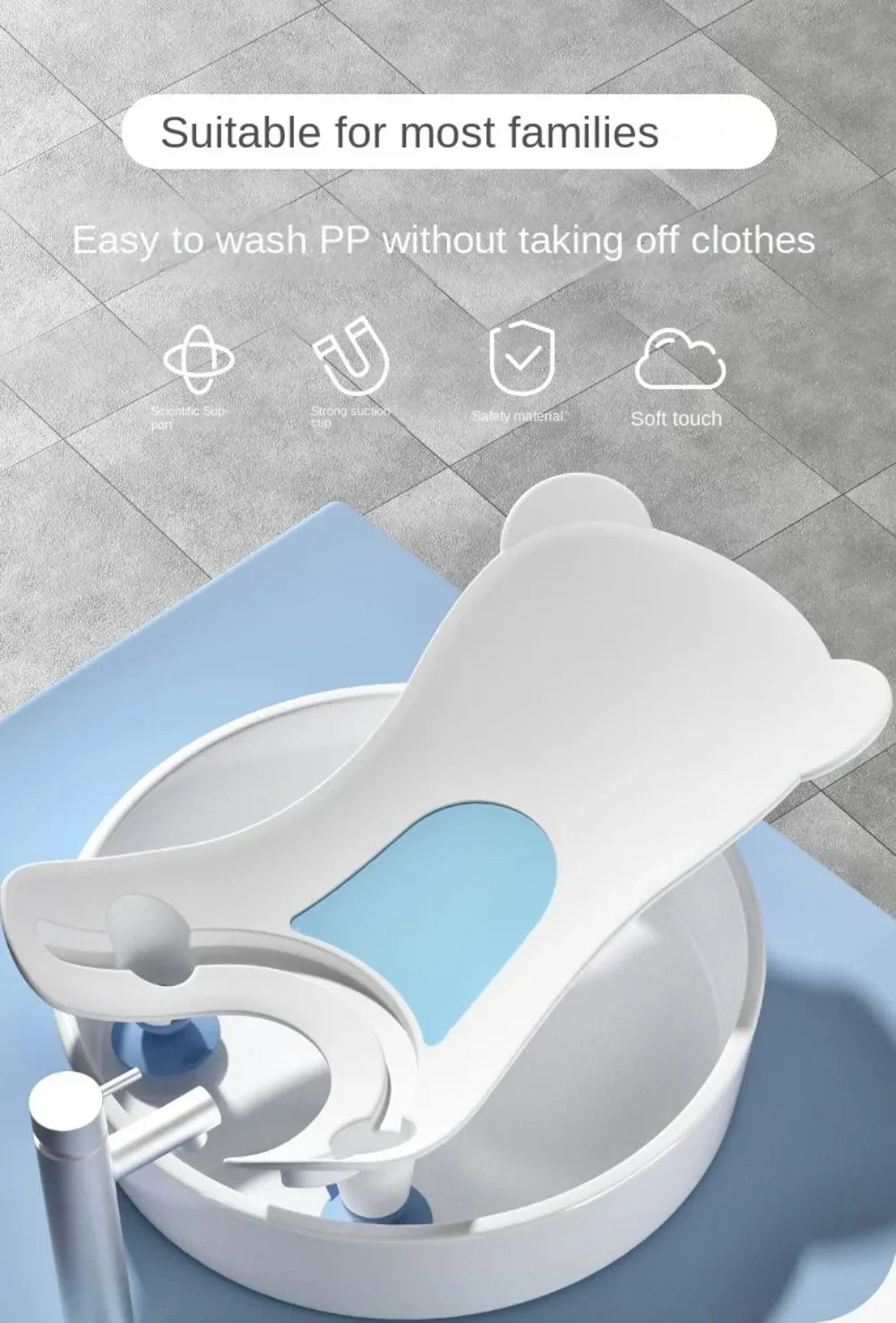 Newborn Baby Cleaning & Washing Bathtub
