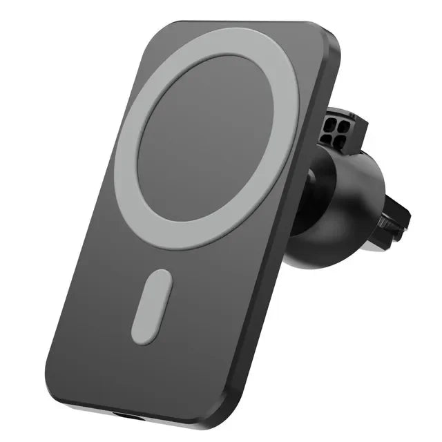 15W Car Charger Type C Mobile Phone Magnetic Wireless Charger Car Mount