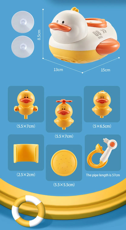 2 Styles Cute Water Bath Duck Shower