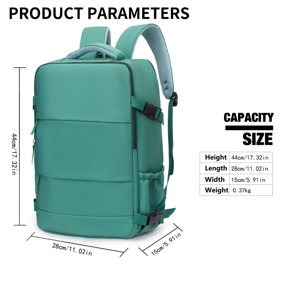 Couples Leisure Lightweight Travel Backpack