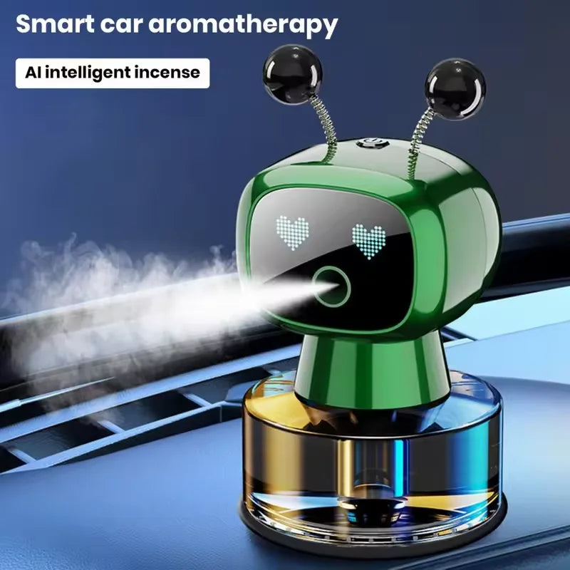 Smart Car Air Freshener AI Rechargeable Car Aroma Diffuser