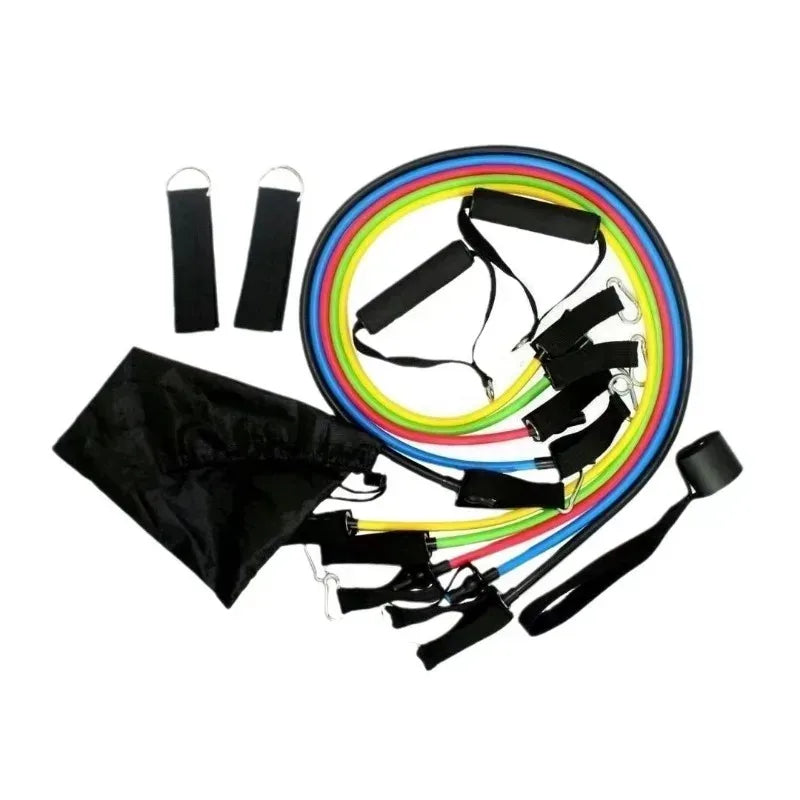 11pcs/Set Pull Rope Resistance Bands