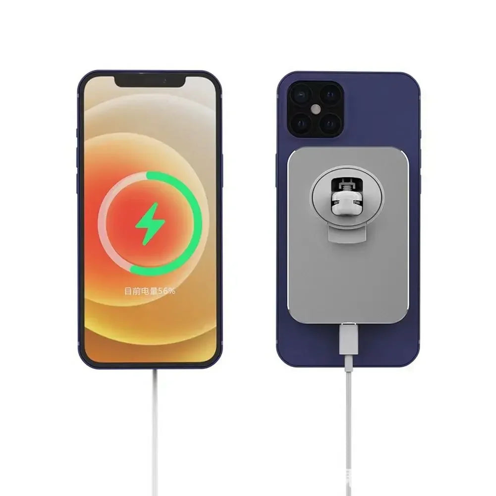 15W Car Charger Type C Mobile Phone Magnetic Wireless Charger Car Mount
