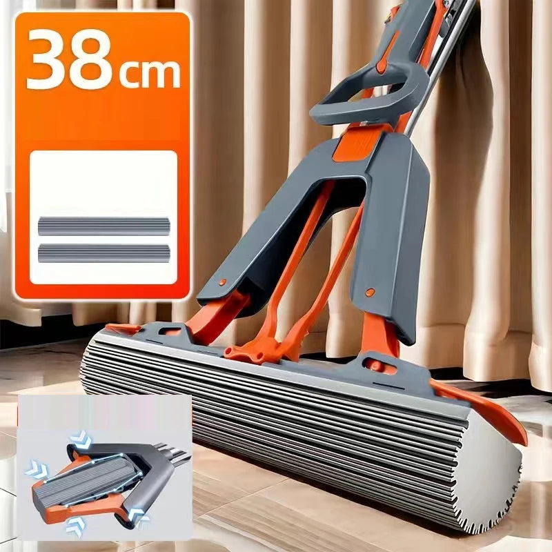 Household Thickened Sponge Mop Handfree Wash Absorbent