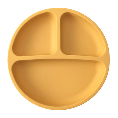 1PC Silicone Suction Baby Plate – BPA-Free Toddler Training Tableware