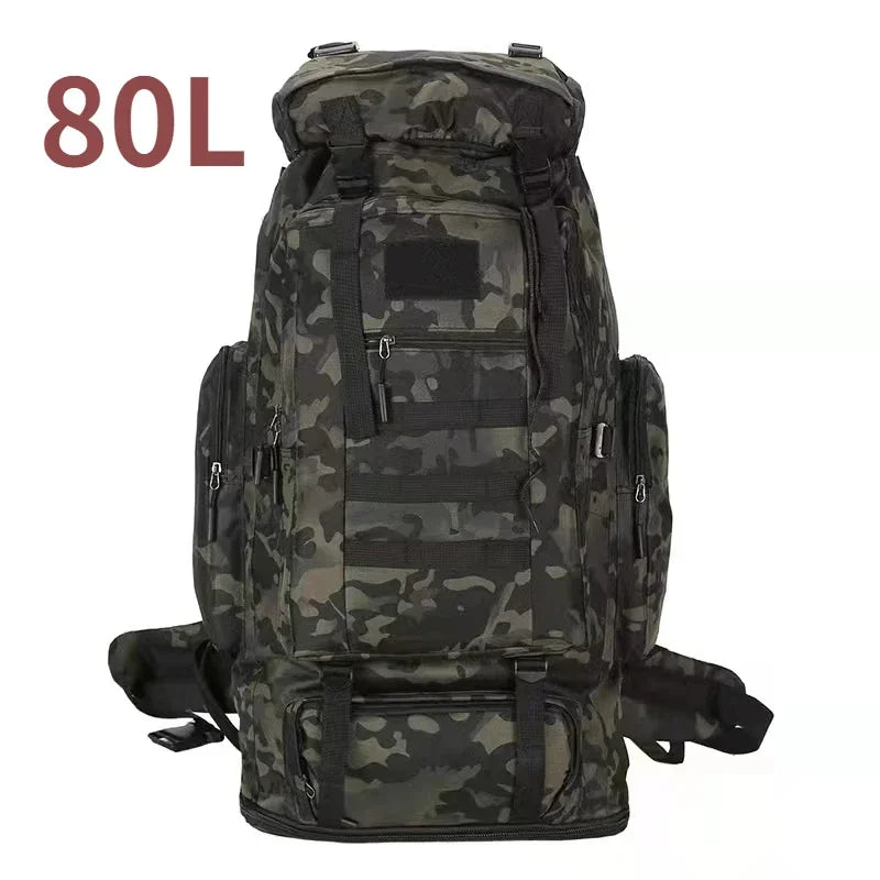 80L/100L  Mountaineering Tactical Climb  Backpacks