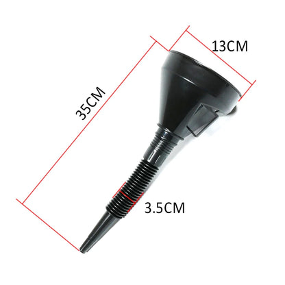 Universal Telescopic Foldable Oil Funnel – Universal Car Fuel Filler Tool