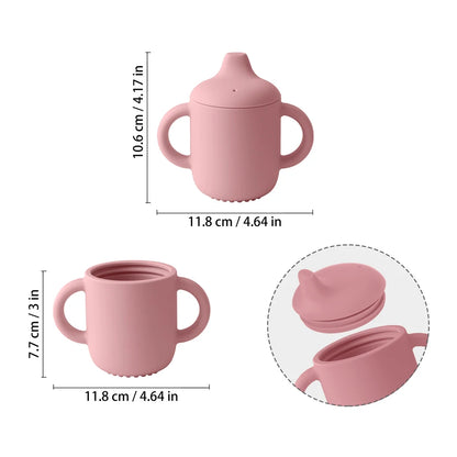 Color Kids Silicone Toddler Cup with Handle