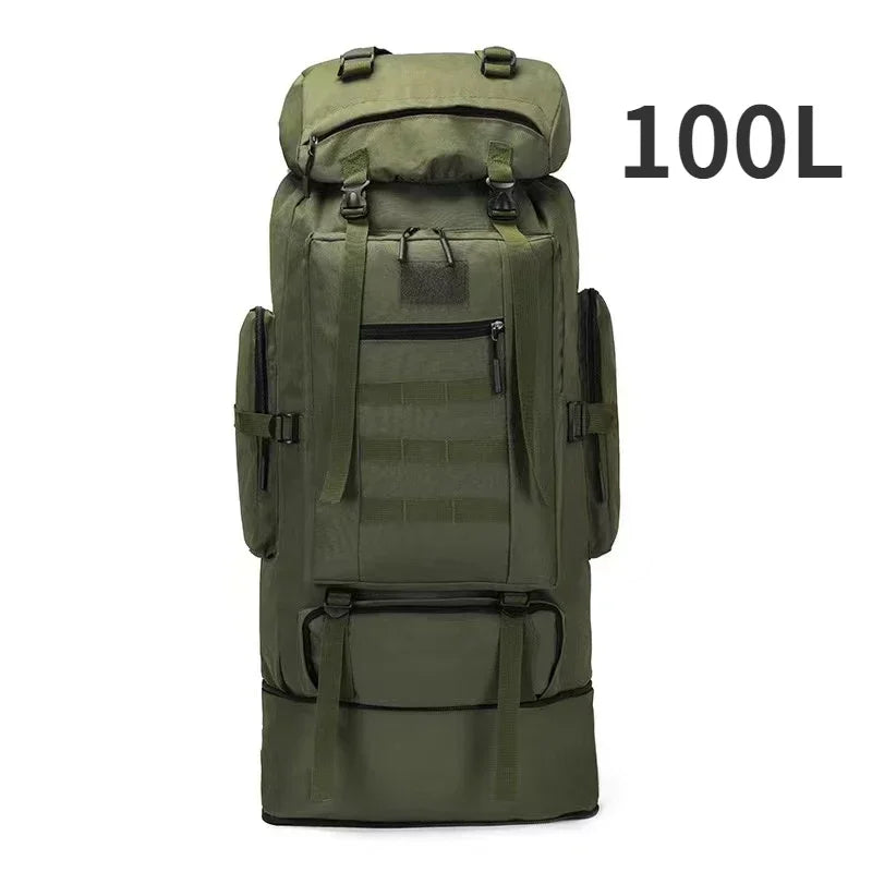 80L/100L  Mountaineering Tactical Climb  Backpacks