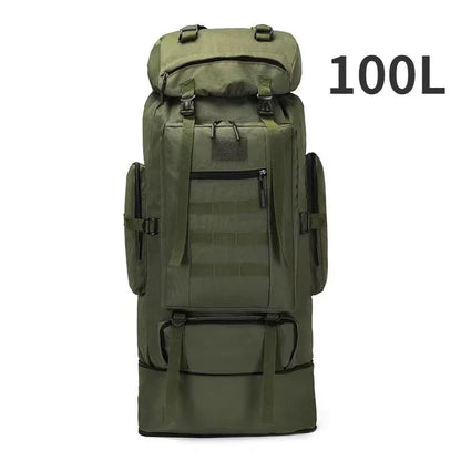 80L/100L  Mountaineering Tactical Climb  Backpacks