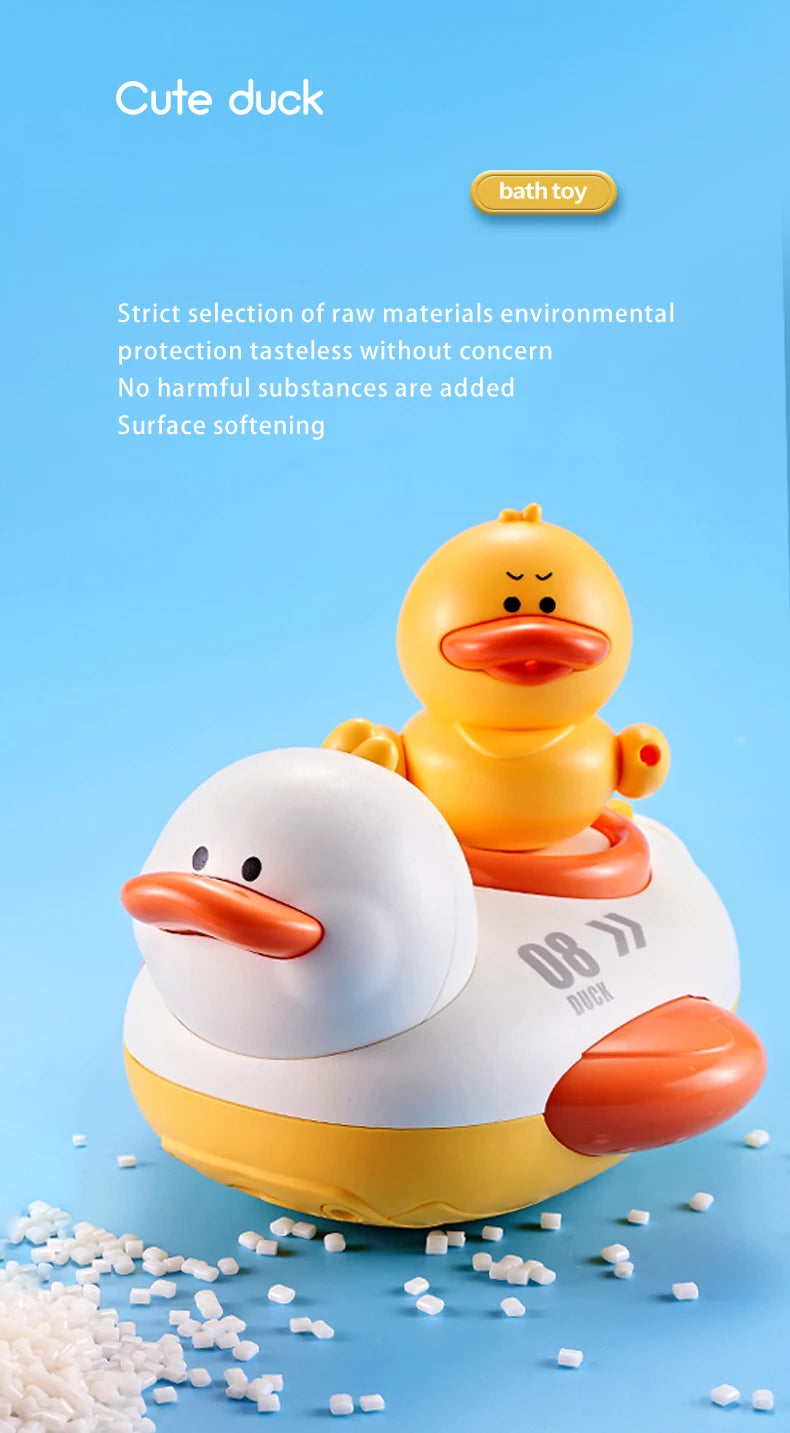 2 Styles Cute Water Bath Duck Shower