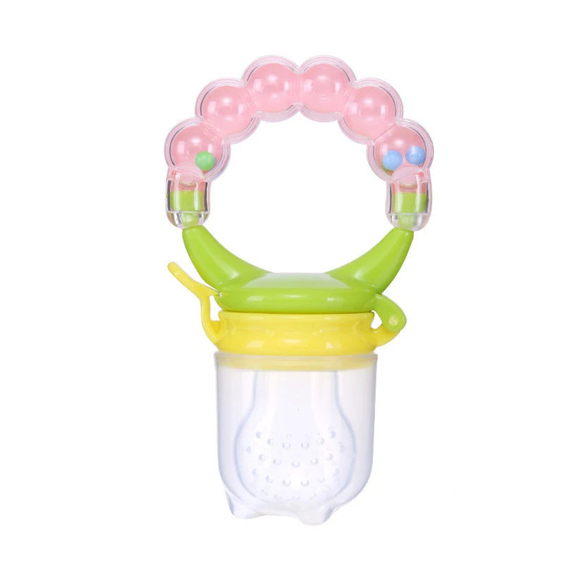 Food Grade Silicone Teether Baby Fruit Eating Accessories