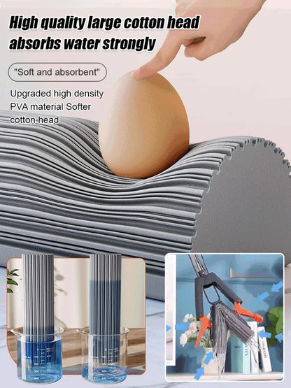 Household Thickened Sponge Mop Handfree Wash Absorbent