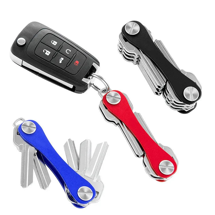 Multi-function Key Holder Pocket Metal Keychain
