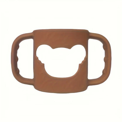 2PCS/1PC Soft Silicone Baby Bottle Handle – Fits Standard & Wide-Neck Bottles