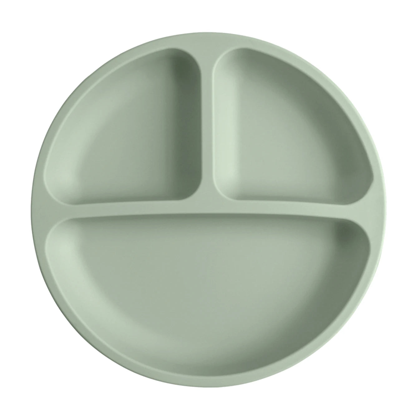 1PC Silicone Suction Baby Plate – BPA-Free Toddler Training Tableware