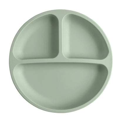 1PC Silicone Suction Baby Plate – BPA-Free Toddler Training Tableware