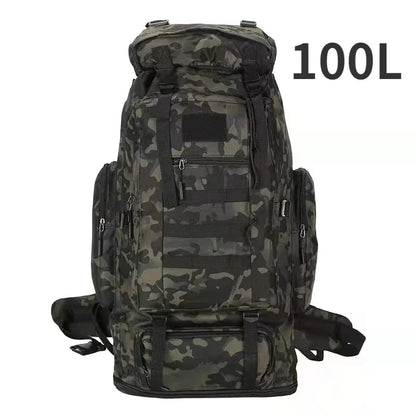 80L/100L  Mountaineering Tactical Climb  Backpacks